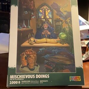 1000 Pc Mischievios Doings Jigsaw Puzzle - New